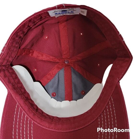 Oklahoma Sooners Baseball Hat Fitted Adult Cap NCAA Sample On Top & Climbing NEW - Picture 10 of 12